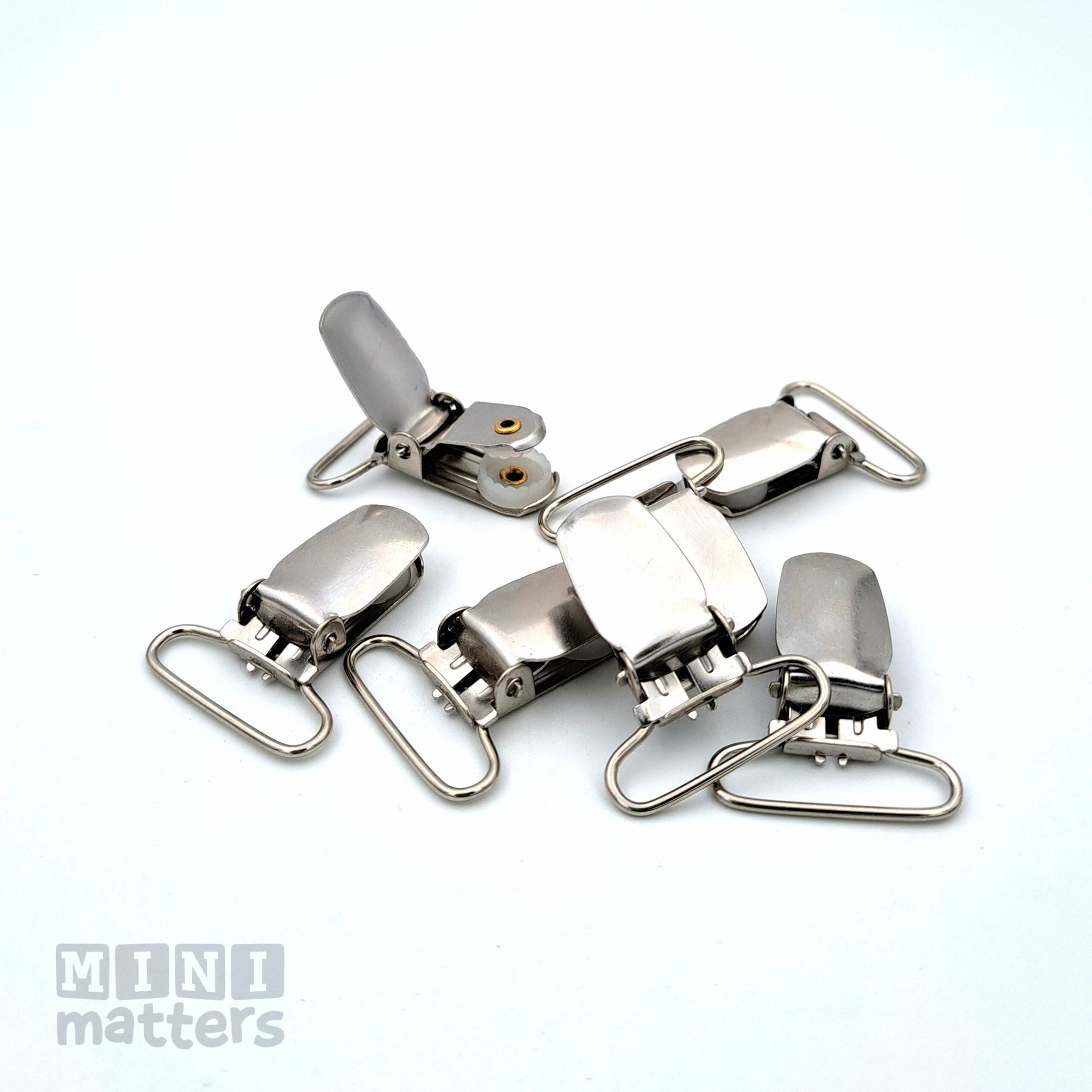 Metal Pacifier/Suspender Clips